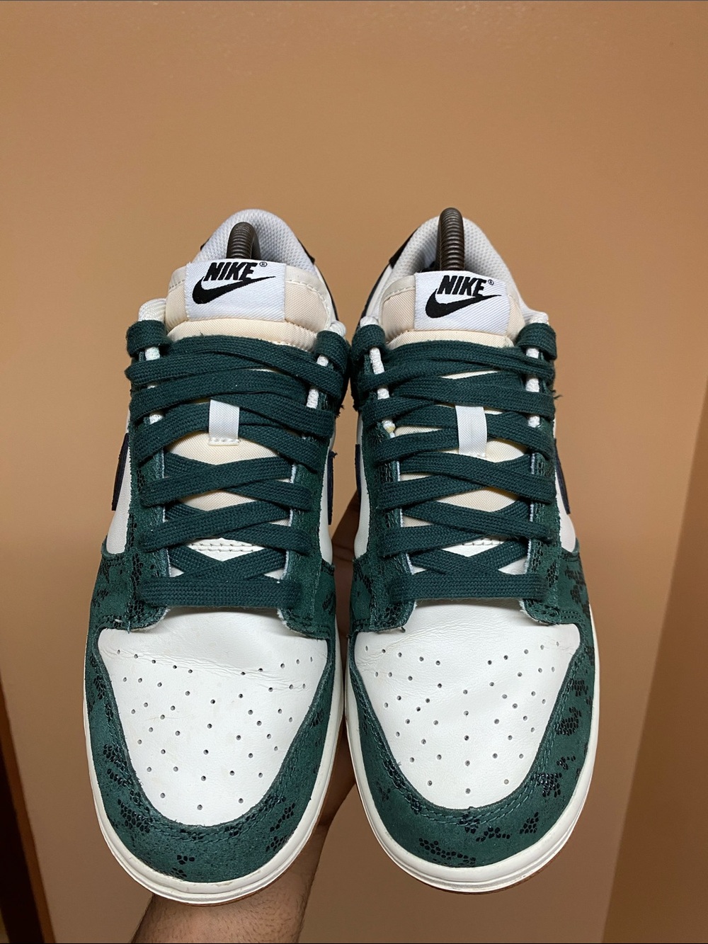 Nike Dunk Low Women's “Green Snake” Size 9 FQ8893-397 - Picture 12 of 17